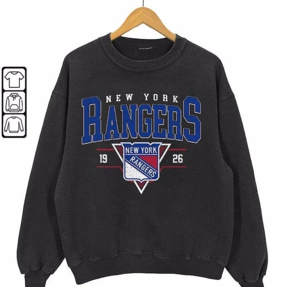 90S New York Rangers Sweatshirt New York Rangers Unisex Sweater